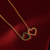 Twins Heart Pendant